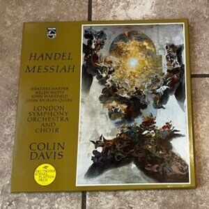 Handel Messiah Vinyl Records by The London Symphony Orchestra and Choir